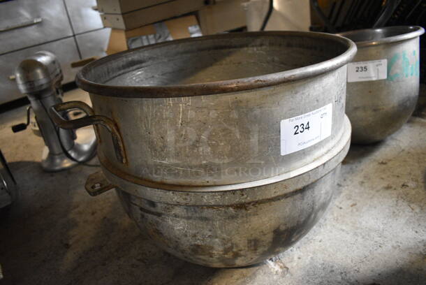 Hobart VMLH60 Metal Commercial 60 Quart Mixing Bowl. 24x19.5x16 - Image 2 of 4