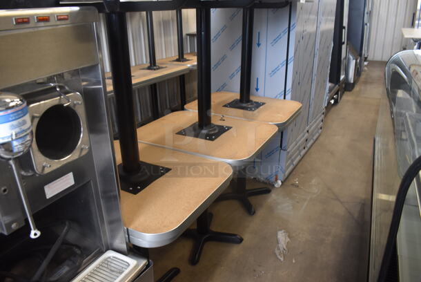 2 Dining Height Tables with Bases. 2 Times Your Bid! - Image 4 of 4