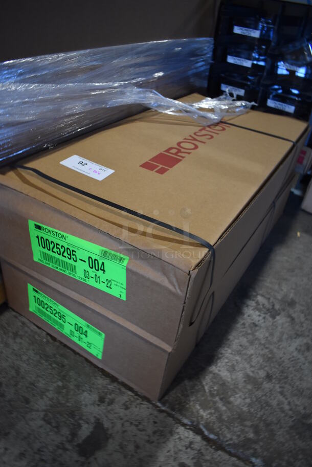 2 BRAND NEW IN BOX! Royston 10025295-004 12x36 Gray Metal 2 Tier Units. 2 Times Your Bid! - Image 2 of 4