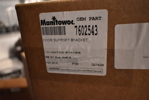BRAND NEW SCRATCH AND DENT! Manitowoc Ice 7602543 Door Support Bracket - Image 2 of 3