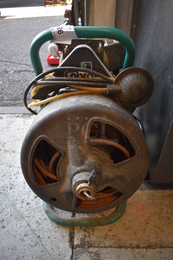 Cobra Metal Commercial Drain Snake. 115 Volts, 1 Phase. 14x21x21  - Image 1 of 5