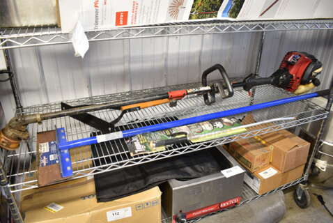 4 Items Including Marshalltown Floor Scraper, Weed Whacker, Weed Cutter, Turbo Jet Power Washer Hose Attachment. 4 Times Your Bid! 