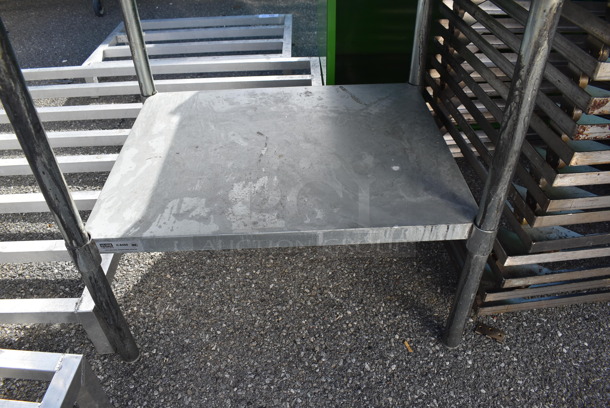 Stainless Steel Table w/ Metal Under Shelf. 36x30x34 - Image 3 of 3