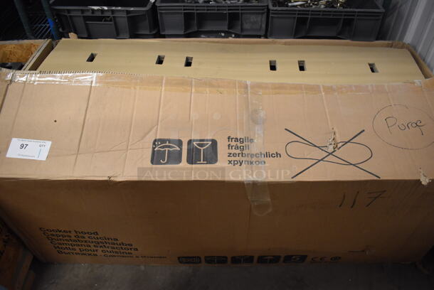 BRAND NEW SCRATCH AND DENT! xo XOI45KS/1 45 3/4 Inch Custom Hood Insert with 1000 CFM, High Velocity Internal Blower, 3 Speed Options, Professional Baffle Filters and Halogen Lights. 46x18.5x11.5 - Image 5 of 6