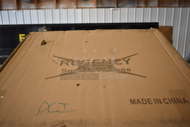 BRAND NEW SCRATCH AND DENT! Regency 600MS1824 24" x 18" Stainless Steel Microwave Shelf - Image 2 of 3