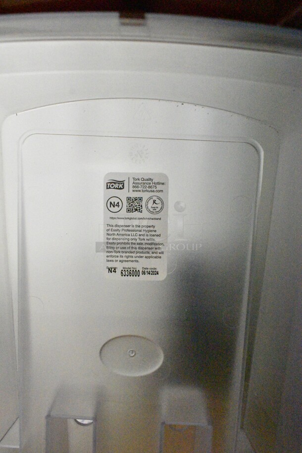 3 BRAND NEW SCRATCH AND DENT! Items Including Tork Poly Napkin Dispenser, 76A7018230002 American Standard 7018230.002 Edgemere Polished Chrome Toilet Paper Holder, 712USTPDSS Lavex Two Roll Stainless Steel Toilet Tissue Dispenser with Utility Shelf. 3 Times Your Bid!  - Image 7 of 11