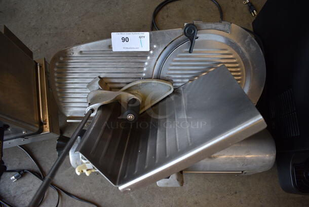 Hobart 1612E Stainless Steel Commercial Countertop Automatic Meat Slicer. 115 Volts, 1 Phase. 26x22x21. Tested and Working! - Image 4 of 6