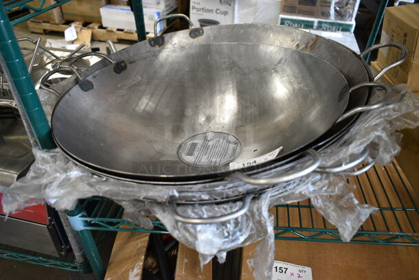 7 BRAND NEW SCRATCH AND DENT! Town 34720 20" Hand Hammered Cantonese Wok. 7 Times Your Bid! - Image 2 of 3
