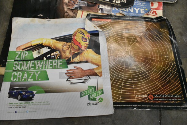 ALL ONE MONEY! Lot of Various Posters and Corset.  - Image 5 of 8