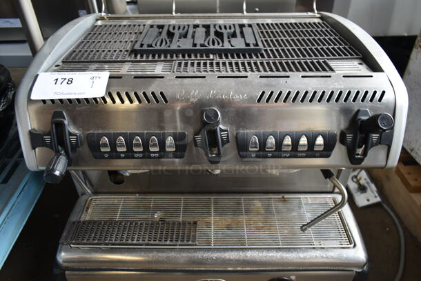 Caffe d'antore Stainless Steel Commercial Countertop 2 Group Espresso Machine w/ 2 Steam Wands. 208 Volts, 1 Phase. - Image 4 of 12
