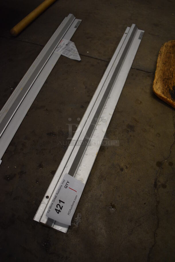 Metal Check Order Holding Rod. 30x1x3.5