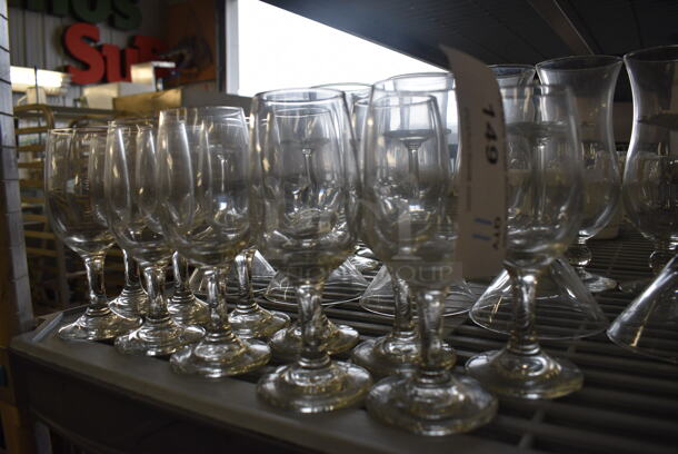 11 Wine Glasses. 2.5x2.5x6. 6 Times Your Bid! - Image 2 of 2