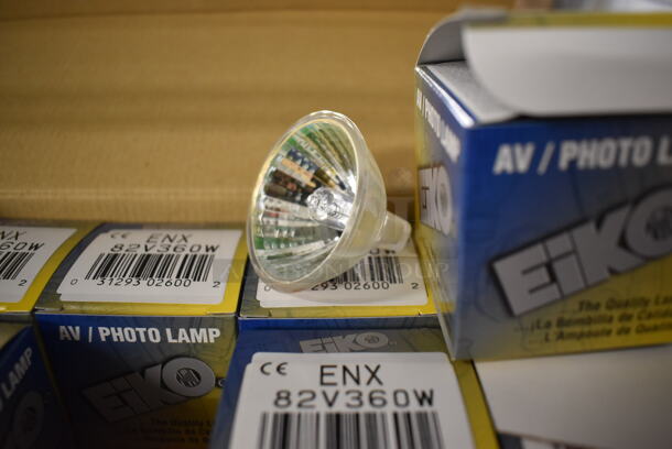 10 BRAND NEW IN BOX! Eiko ENX AV Photo Lamp Bulbs. 10 Times Your Bid! - Image 2 of 4