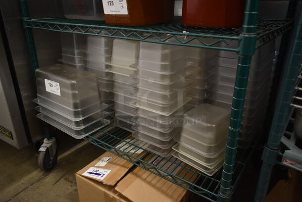 ALL ONE MONEY! Tier Lot of Various Clear Poly Drop In Bins - Image 2 of 3