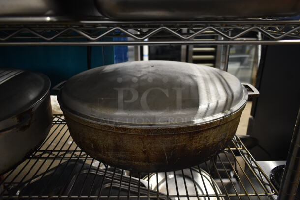 Metal Stock Pot w/ Lid. - Image 1 of 2