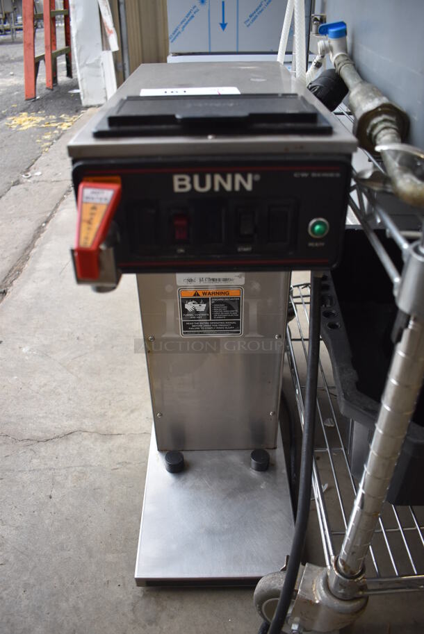 Bunn CWTF-APS DV Stainless Steel Commercial Countertop Coffee Machine w/ Hot Water Dispenser. 120 Volts, 1 Phase. 8x21x24 - Image 1 of 4