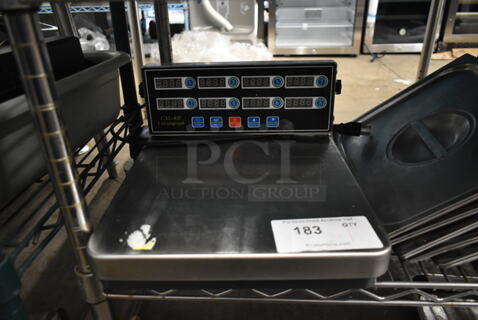 Stainless Steel Commercial Countertop Food Portioning Scale. Tested and Working!