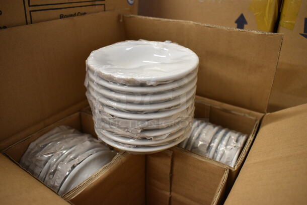 108 BRAND NEW IN BOX! Tuxton ALD-046 White Ceramic Bowls. 4.75x4.75x1.5. 108 Times Your Bid! - Image 2 of 4