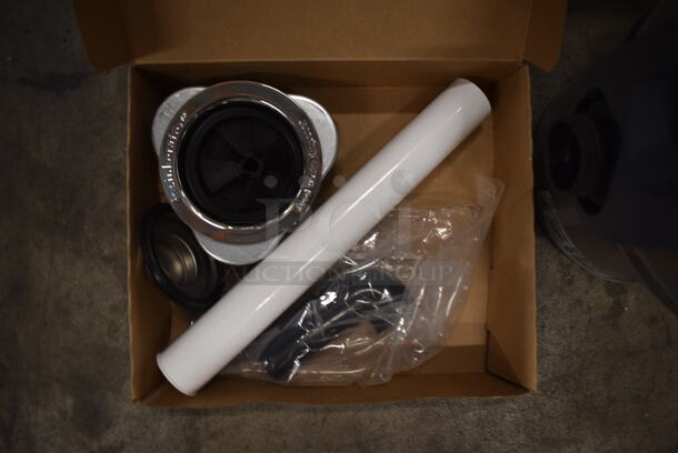 BRAND NEW IN BOX! Insinkerator Excel-4 Commercial Stainless Steel Garbage Disposal. 120V, 1 Phase.  - Image 3 of 6
