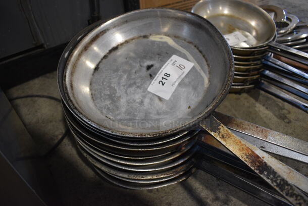 10 Metal Skillets. 21.5x13x2. 10 Times Your Bid! - Image 3 of 3