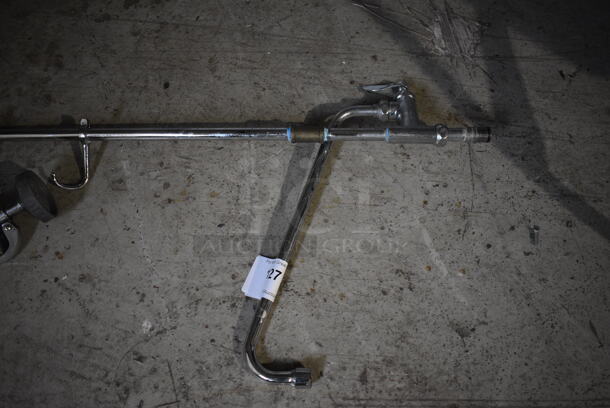 Metal Faucet w/ Spray Nozzle Attachment - Image 3 of 4