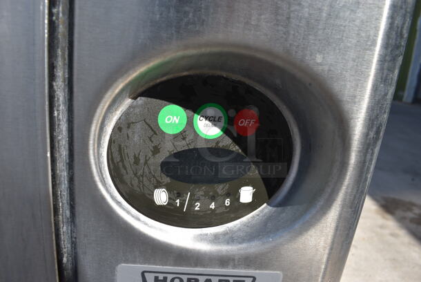 Hobart AM15T Stainless Steel Commercial Straight Pass Through Dishwasher. 208-240 Volts, 3 Phase. 30x28x68 - Image 4 of 7