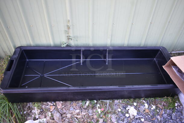 BRAND NEW SCRATCH AND DENT! CFS 298019118 Black Poly Buffet Station. - Image 4 of 6