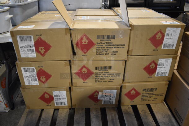 PALLET LOT of 18 BRAND NEW! 24 Boxes of Defendr Hand Sanitizer Bottles.  Total of 432 Bottles. 18 Times Your Bid! - Image 3 of 4