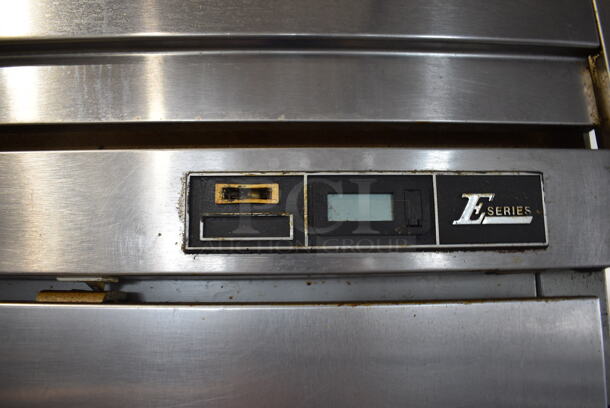 Beverage Air Model ER48-1AS Stainless Steel Commercial 2 Door Reach In Cooler w/ Metal Rack on Commercial Casters. 115 Volts, 1 Phase. 52x32x84. Tested and Powers On But Does Not Get Cold - Image 6 of 6