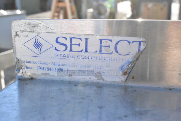 Stainless Steel Table w/ Under Shelf on Commercial Casters. - Image 5 of 5