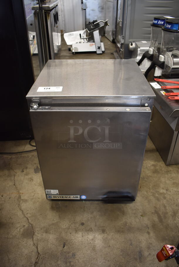 Beverage-Air UCR20Y-141 Commercial Stainless Steel Undercounter Cooler With Polycoated Shelf. 115V, 1 Phase. Tested and Working! - Image 1 of 5