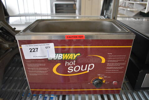 2011 Nemco Model 6135-SUB Stainless Steel Commercial Food Warmer. 120 Volts, 1 Phase. 14x9x10.5. Tested and Working!