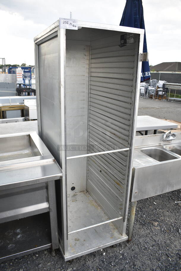 Metal Commercial Pan Transport Rack on Commercial Casters.  - Image 2 of 4