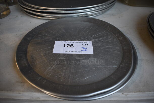 3 Metal Round Pizza Baking Pans. 12x12. 3 Times Your Bid!