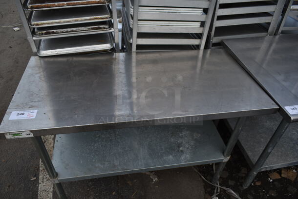 Regency 600T2448G Stainless Steel Commercial Table w/ Metal Under Shelf. - Image 2 of 5