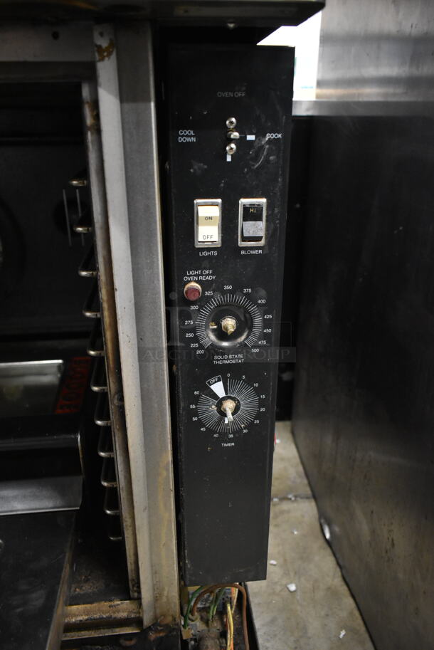 2 Blodgett tainless Steel Commercial Natural Gas Powered Full Size Convection Ovens for Parts. 2 Times Your Bid! - Image 4 of 7