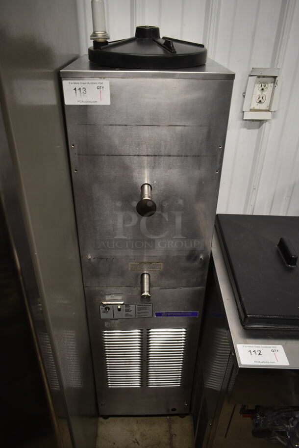 Stoelting LE257-37 Stainless Steel Commercial Floor Style Air Cooled Frozen Beverage Machine. 115 Volts, 1 Phase.  - Image 1 of 7