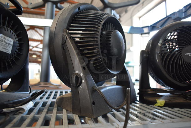 3 Metal Poly Fans. 1 Missing Front Piece. 3 Times Your Bid! - Image 7 of 10