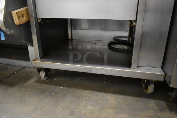 Fri-jado STG7-P Stainless Steel Commercial Electric Powered Rotisserie Oven w/ Under Shelf on Commercial Casters. 208 Volts, 3 Phase. - Image 4 of 9