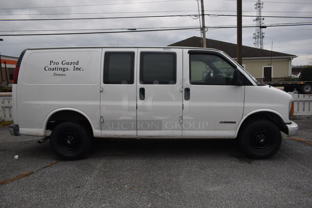 Chevrolet Express Cargo Van. Vehicle Runs and Drives! Odometer Reads 98,320. Title In Hand! See Lot 6 For Additional Pictures - Image 4 of 12