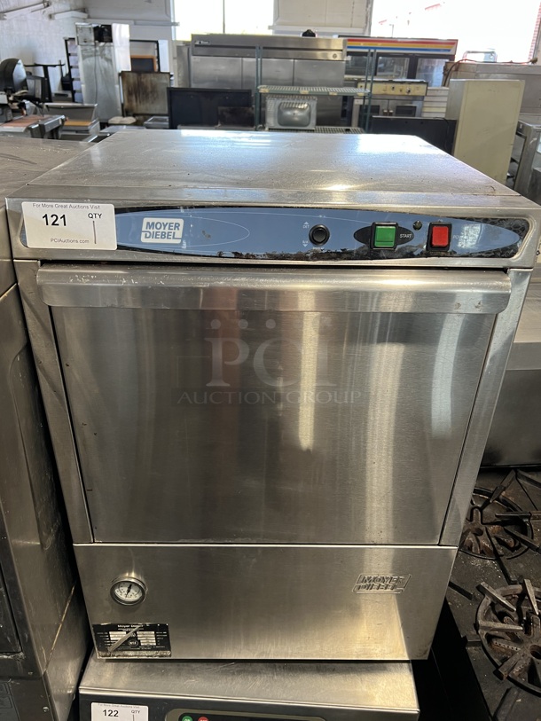 Moyer Diebel 201HT-70 Stainless Steel Commercial Undercounter Dishwasher. 120-208/230 Volts, 1 Phase. 24x25x33.5