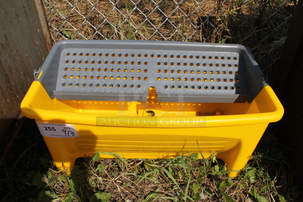 Lavex Yellow Poly Bucket. - Image 1 of 2