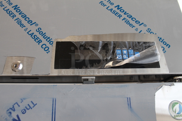 BRAND NEW SCRATCH AND DENT! 2023 Avantco 447AP49R Stainless Steel Commercial 2 Door Reach In Cooler. 115 Volts, 1 Phase. Tested and Working! - Image 2 of 5