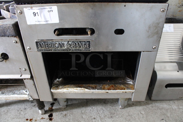 American Range Stainless Steel Commercial Natural Gas Powered Single Burner Stock Pot Range. 18x21x24 - Image 4 of 5