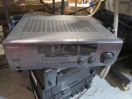 One Kenwood AV Surround Receiver. #VR-305