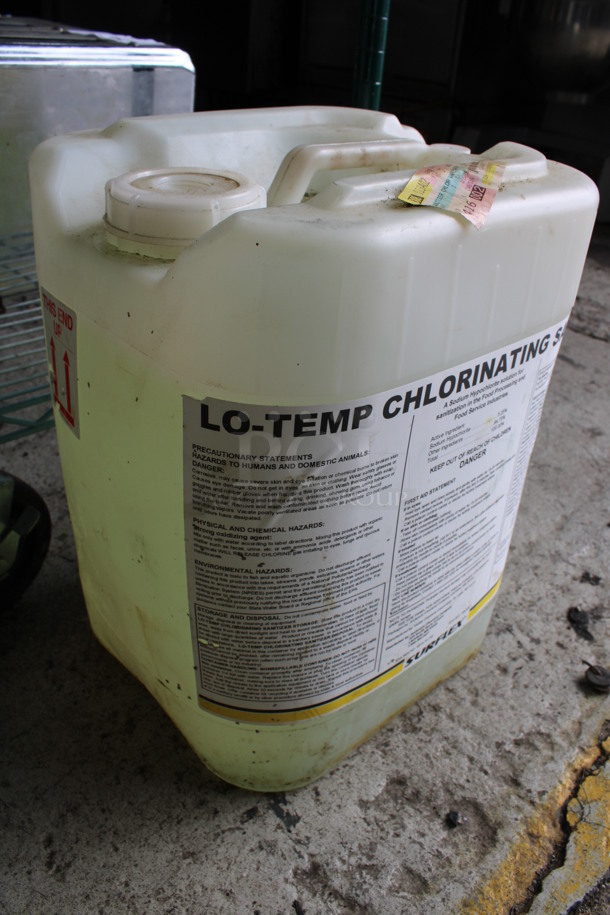 Lo-Temp Chlorinating Santizer Jug. 10x11x15 - Image 4 of 4