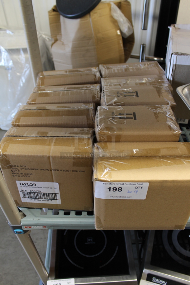 9 BRAND NEW BOXES! of 2 Taylor Digital Infrared Thermometers. 9 Times Your Bid! - Image 3 of 3