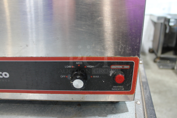 Winco FW-S500 Stainless Steel Commercial Countertop Food Warmer. 120 Volts, 1 Phase. Tested and Working! - Image 2 of 4