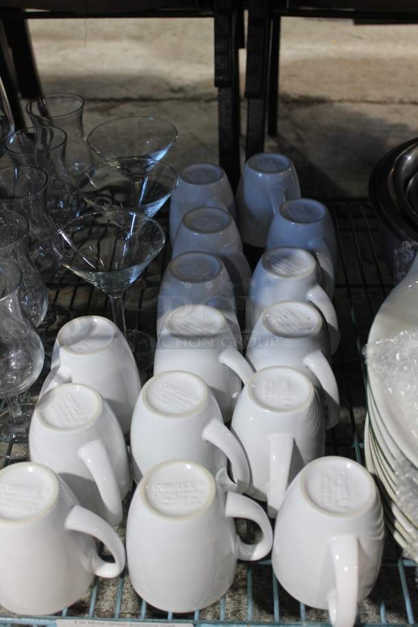 ALL ONE MONEY! Tier Lot of Various Items Including Glasses, Mugs and Dishes - Image 3 of 5