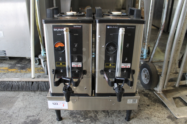 Bunn 2SH STAND Stainless Steel Commercial Countertop Server Stand w/ 2 Bunn Server Satellites. - Image 2 of 8